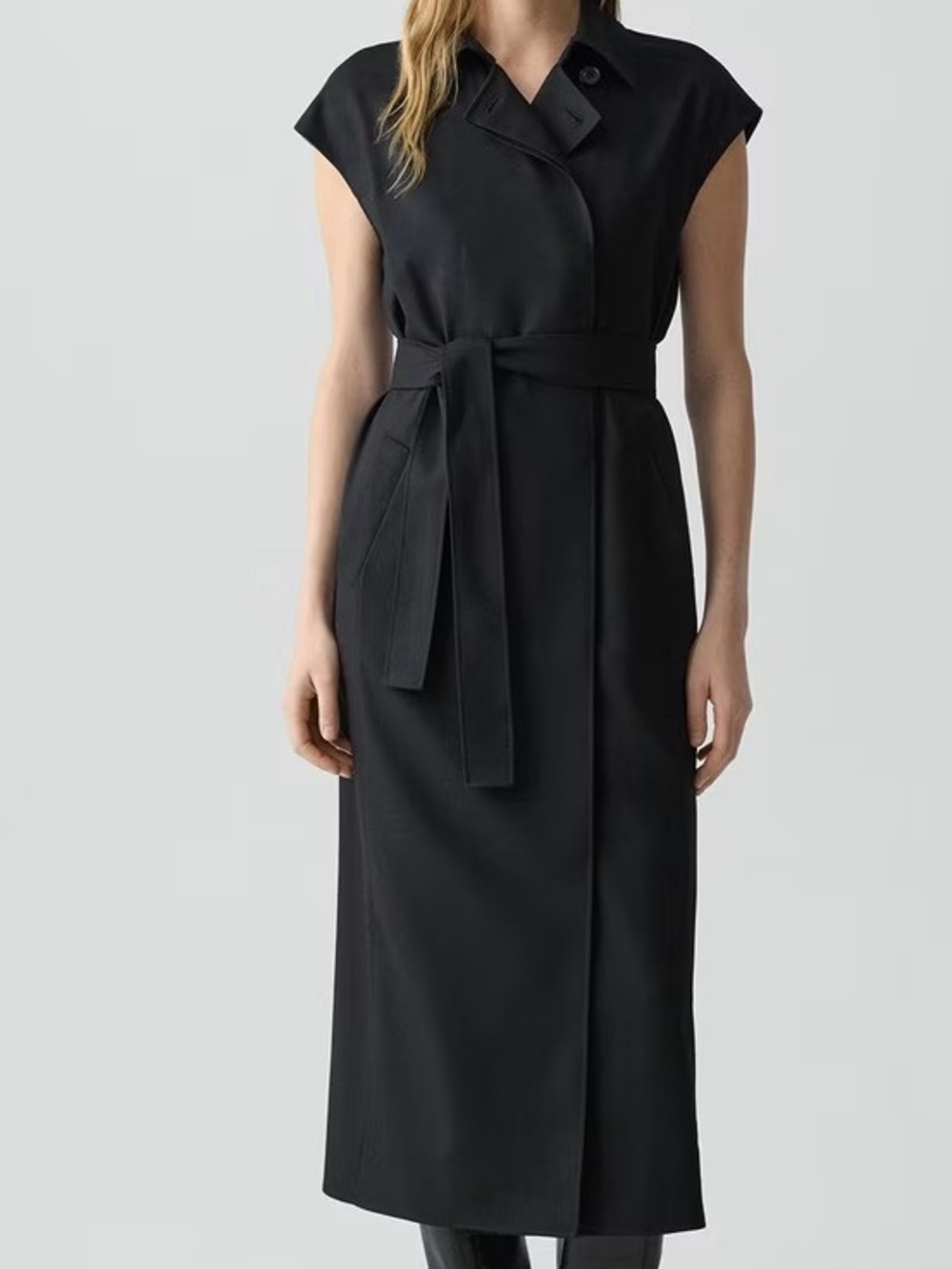 THEORY CL DB BELT DRESS*******SIZE: SMALL
